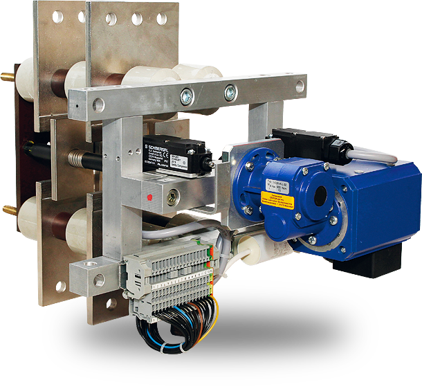 Bar mounted contactors by HOMA: Disconnector